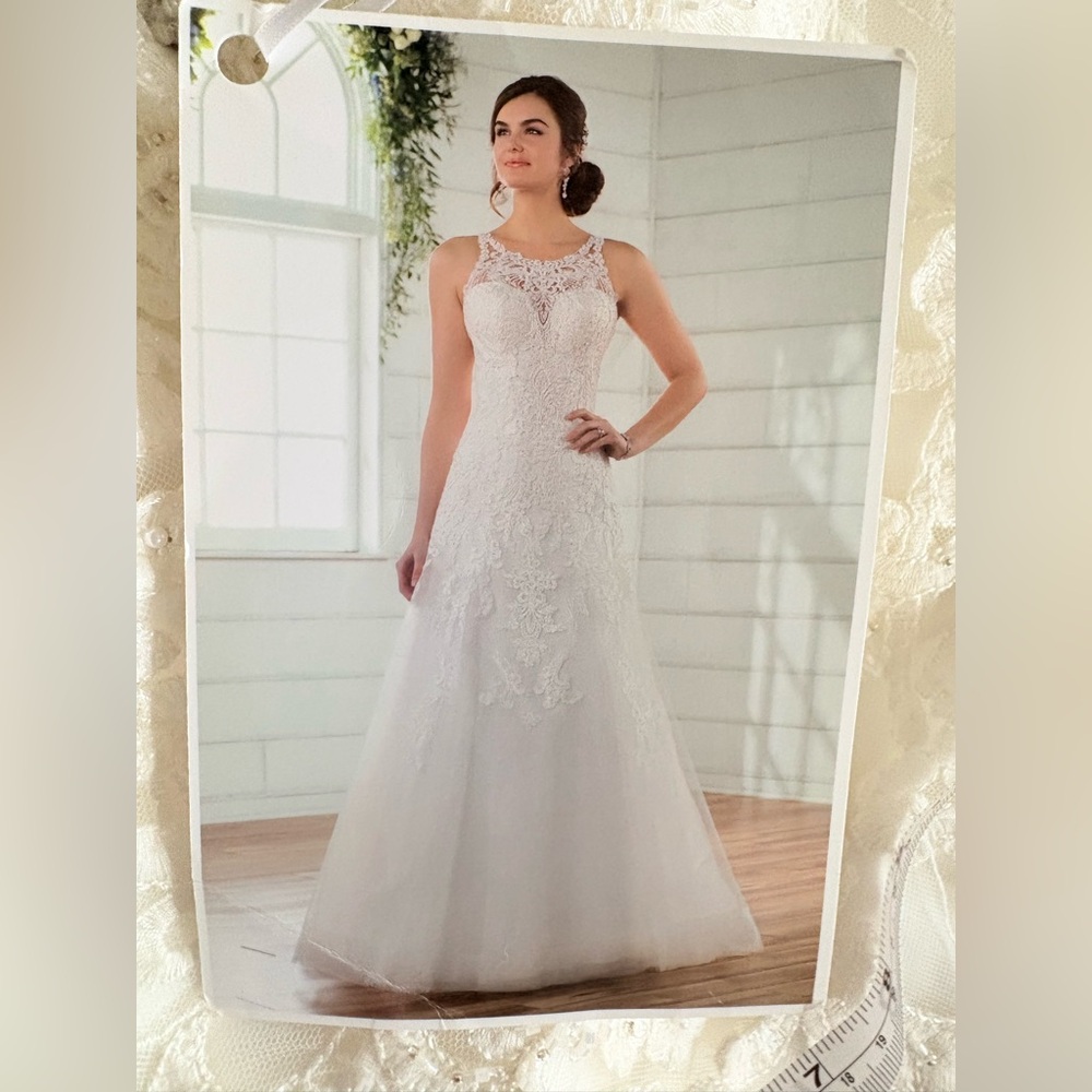 Elegant White Lace Women's Dress